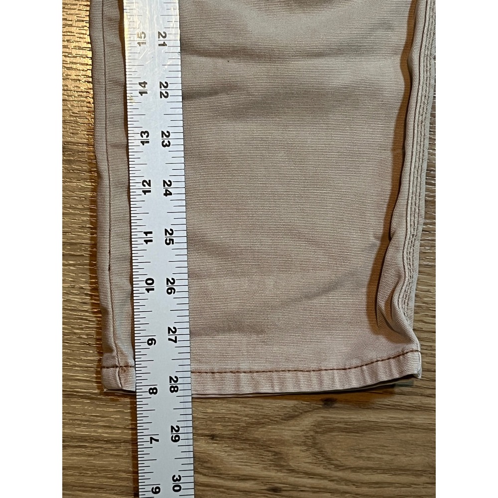 Anthropologie The Wanderer Pants Women 26 Tan Floral Embroidered Utility Boho - Picture 14 of 14